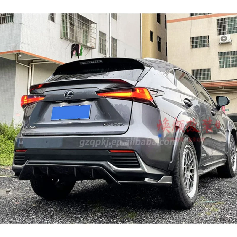 Artisan version rear spoiler For 2017 and 2020 lexus NX200 NX300 carbon fiber rear spoiler tail box cover