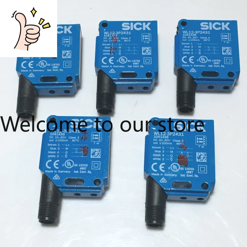Genuine Spot WL34-V240 German SICK Photoelectric Sensor Item Number 1019244 Will Be Shipped On The Same Day.