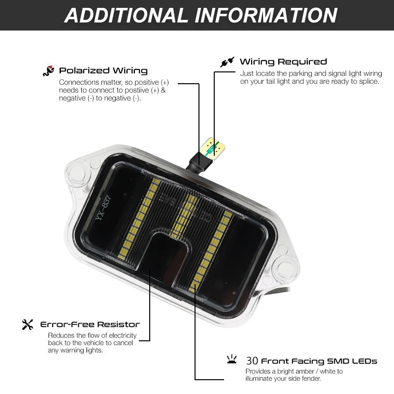Car LED Number License Plate Lights For Ford Mustang Base Bullitt GT Shelby GT Shelby GT500 GT500KR 18 LED Auto Canbus Car Lamp