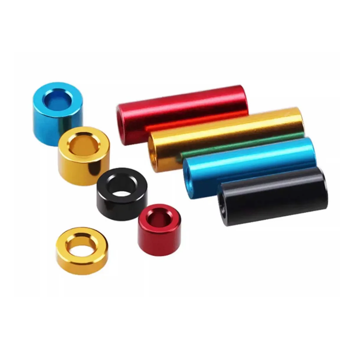 

Inner DiameterM3.1/Colored Aluminum Alloy Flat Gasket Sleeve Tube