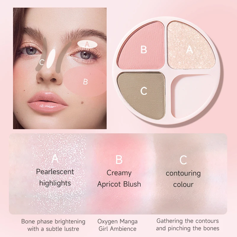 5-in-1 다기능 에어쿠션 파운데이션 리퀴드, 비비크림, 세팅파우더, 컨실러, 아이섀도우 팔레트