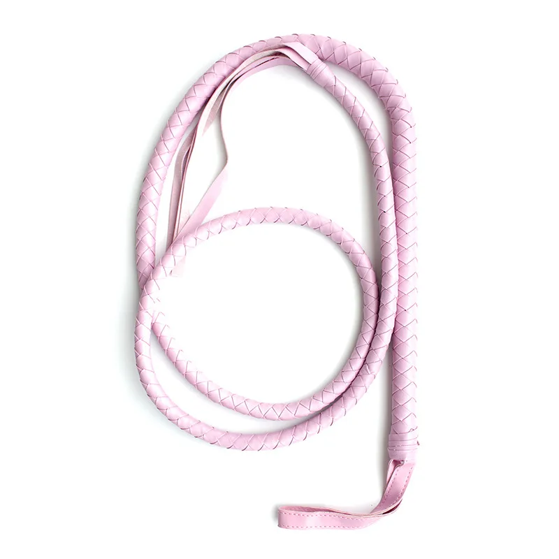 New Black horse whip, red, pink