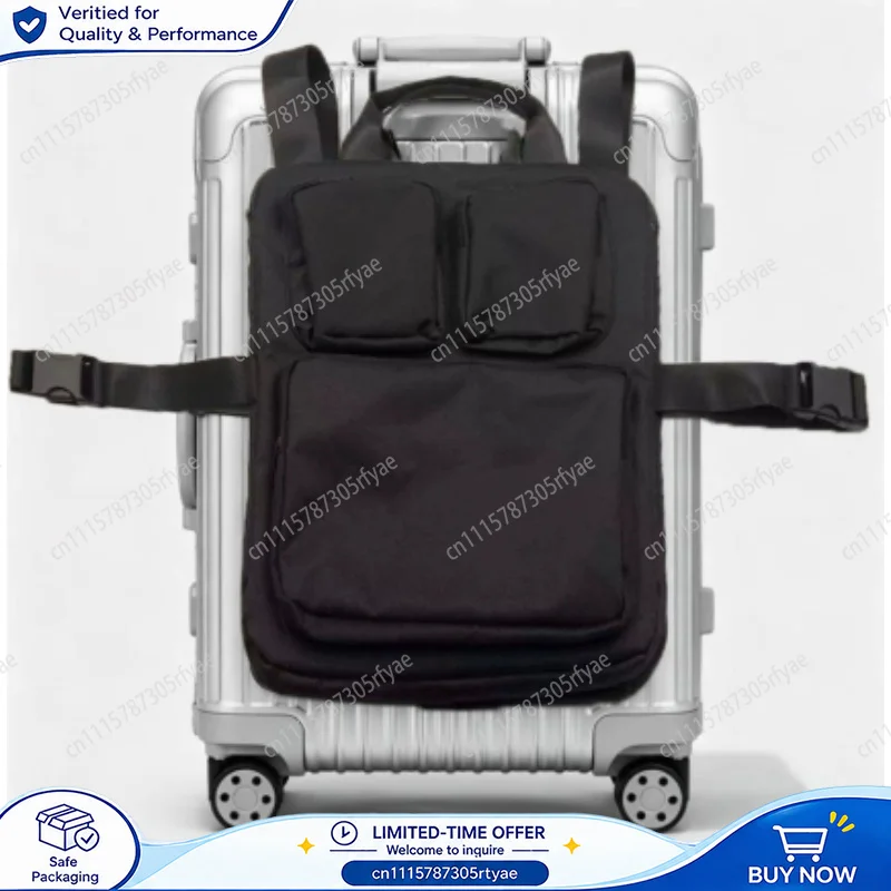 Carry On Luggage Attachment Bag Expandable Travel Storage Organizer Lightweight Backpack Vest Handbag Suitcase Boarding Bag