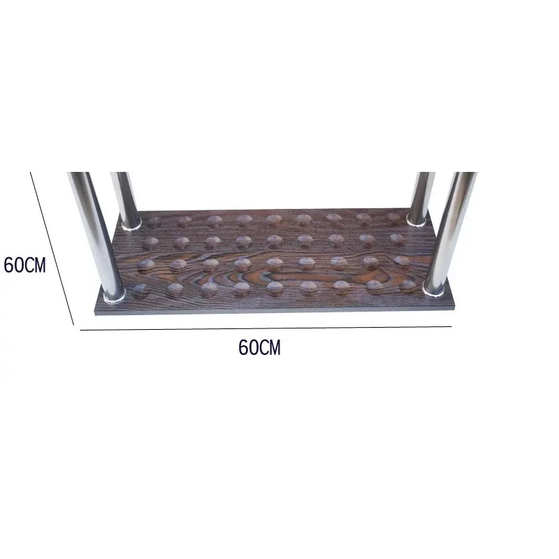 36 Holes Billiard Cue Holder Wall Mount Pool Accessories Cue Storage Rack