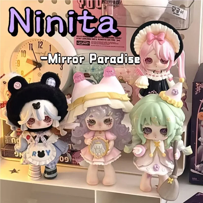 

Ninita Mirror Paradise Series слепая ручная работа модный игровой рюкзак кулон орнамент загадочная коробка фигурка украшение подарок на день рождения