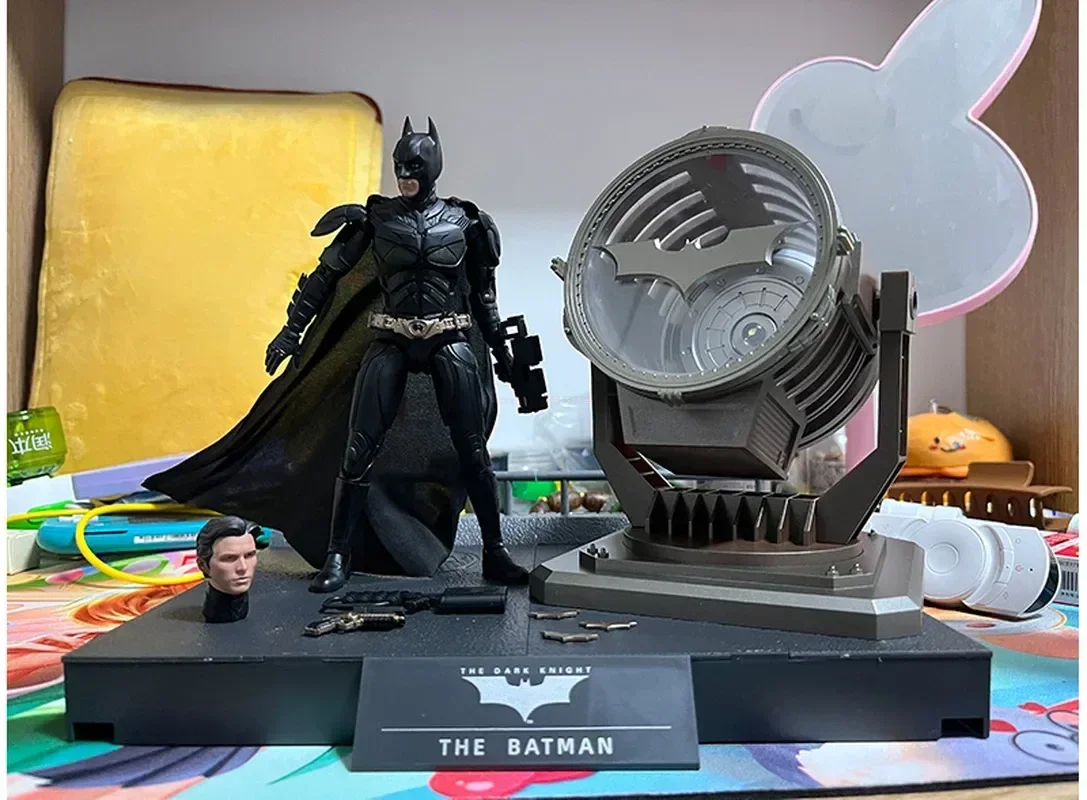 Auf Lager Batman die dunkle Ritter Trilogie Montage Serie Fledermaus Signal Licht Kampfanzug Action figur Figur Erwachsenen Geschenke Spielzeug