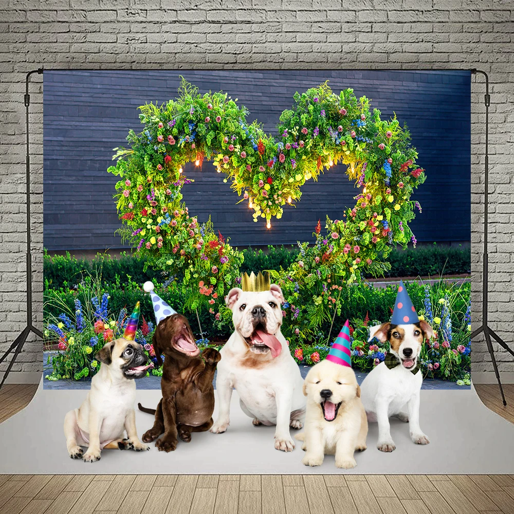 Hoa Treo Tường Cưới Nền Chụp Ảnh Kỷ Niệm Sinh Nhật Photocall Ảnh Phòng Thu Lưng Chống Đỡ Tùy Chỉnh Sản Phẩm
