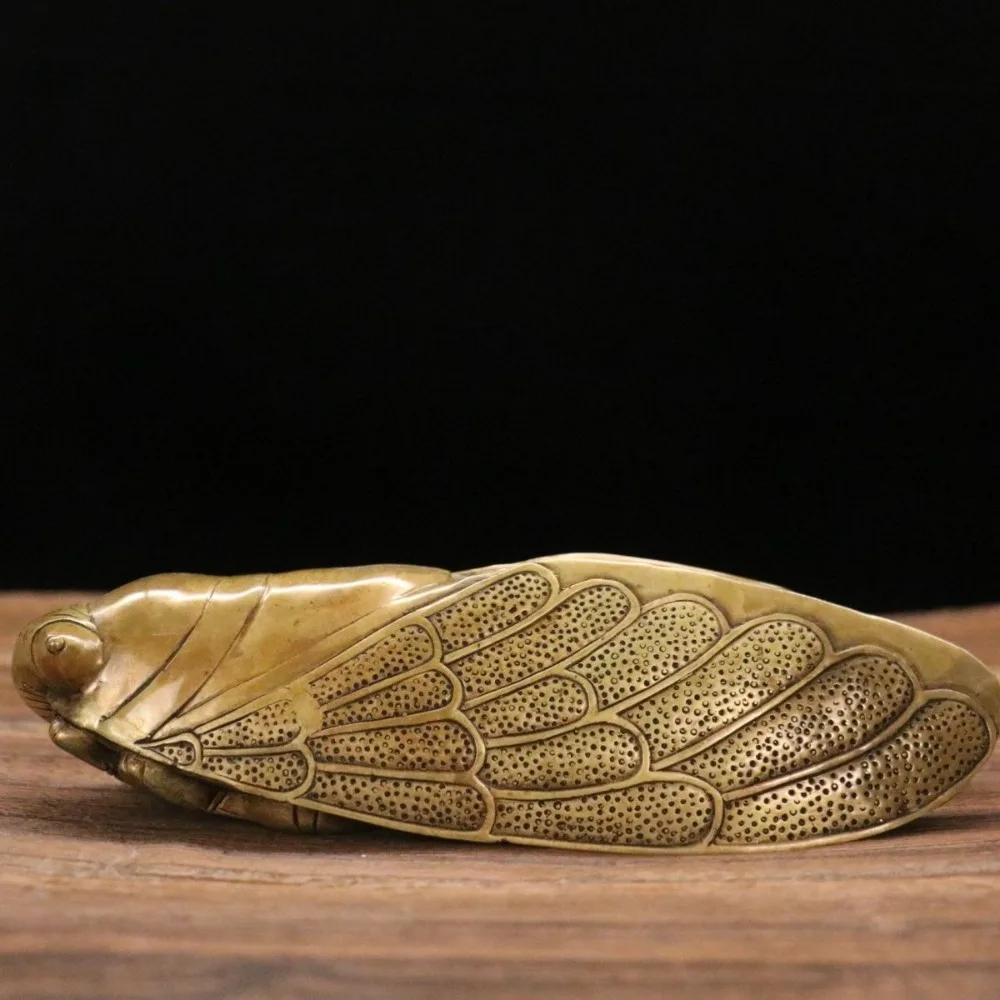 “Make A Splash” Cicada Ornament: Cicada Paperweight, Home Decor, Living Room Ornament, Handcrafted Artwork