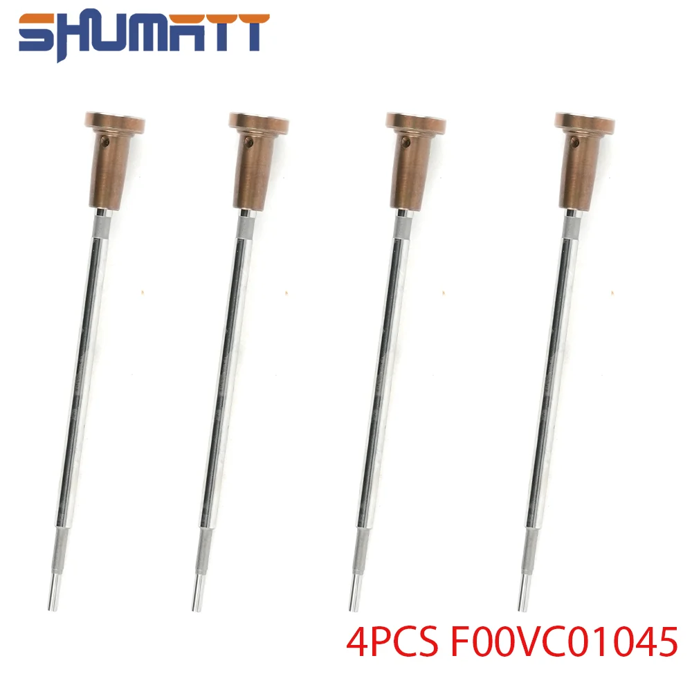 

Комплект из 4 клапанов управления форсунками Shumatt F00VC01045 для топливных форсунок 0445110095, 0445110096, 0445110099, 0445110100, 0445110103