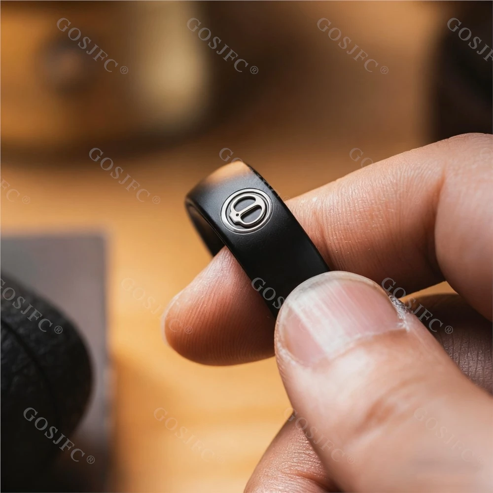 LAUTIE MONTEUR-I RING Aluminium Ring Spinner Spy Wars Serie Fidget Speelgoed Voor Volwassenen Angst Relief Gadgets