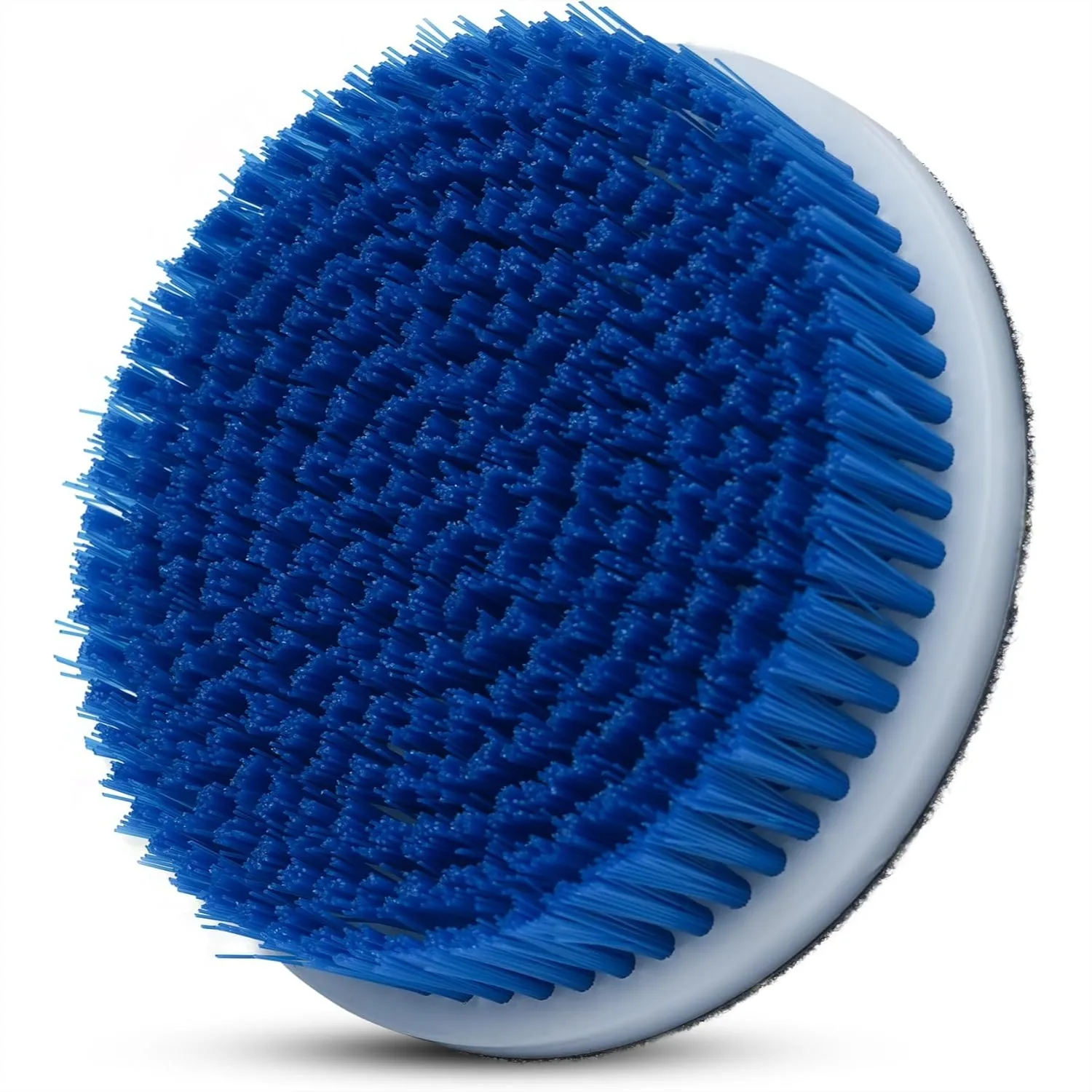 

5-Inch Rotary Brush with Durable Blue Nylon Bristles for Car Detailing, Upholstery, and Home Use