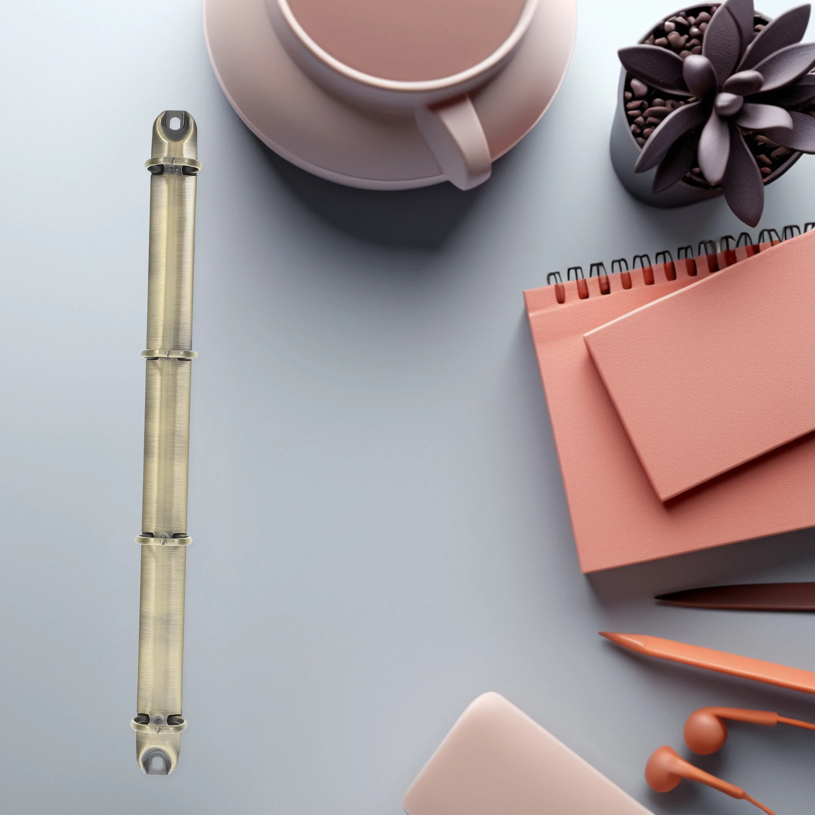 

Ring Binder Mechanism Metal 4-Ring A4 Binder Clip For Planner Diy Loose Leaf Notebook Binding Spines Combs File Folder