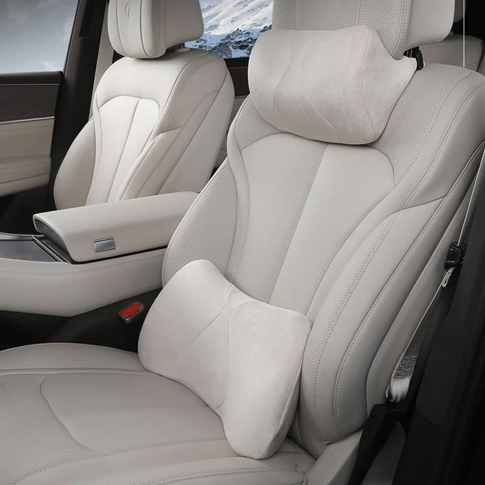 

For Denza N9 Original Car Color Neck Pillow Lumbar Support Car Modification Product Memory Cotton To Relieve Driving Fatigue