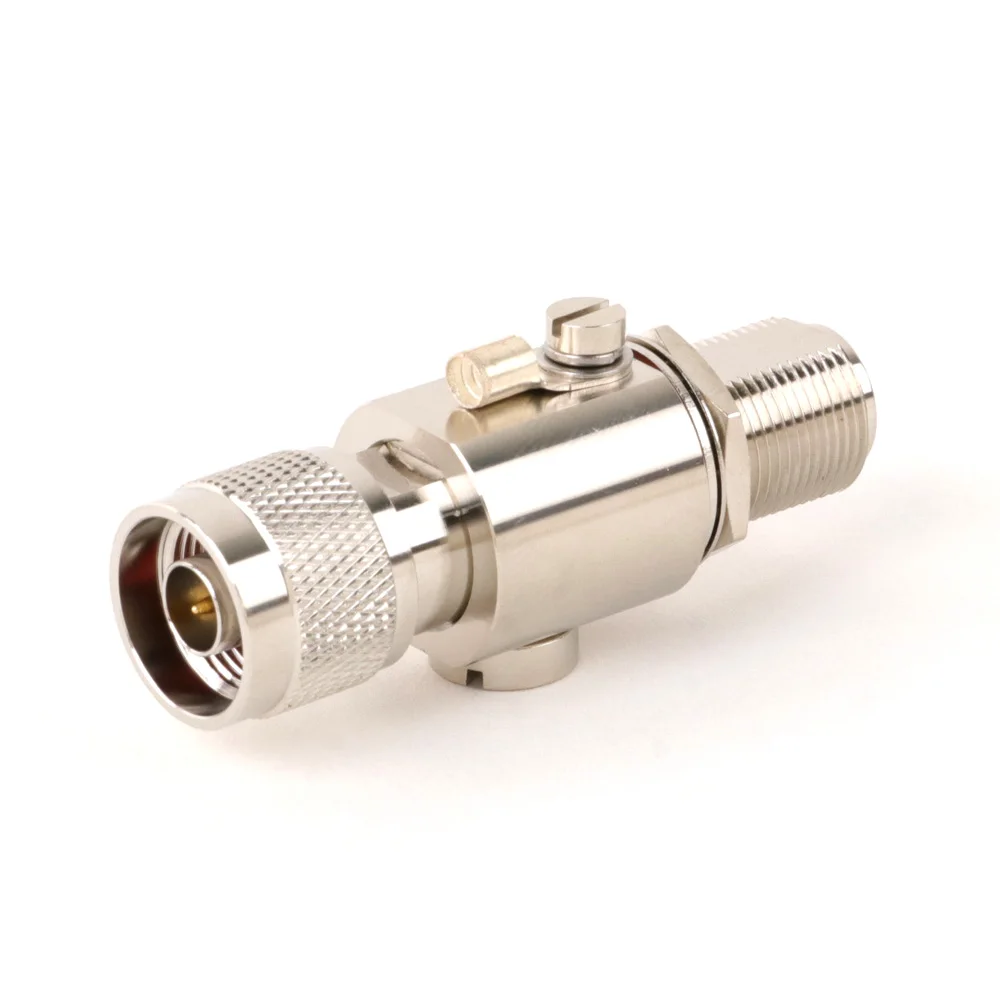 N-type 6GHZ Lightning Arrester N-JK Coaxial Anti-Lightning Antenna Communication RF Coaxial Connector for HAM CB Radio WLAN