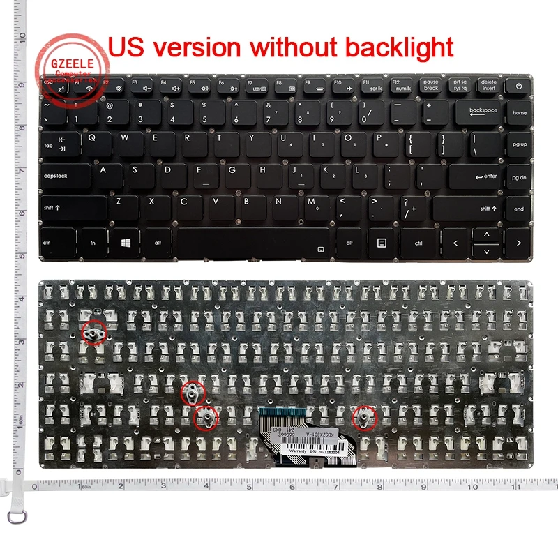 Eua Novo Teclado do Portátil para Hasee x3 Youya X3g1 X3d1 g1 Inglês Notebook Teclado de Substituição