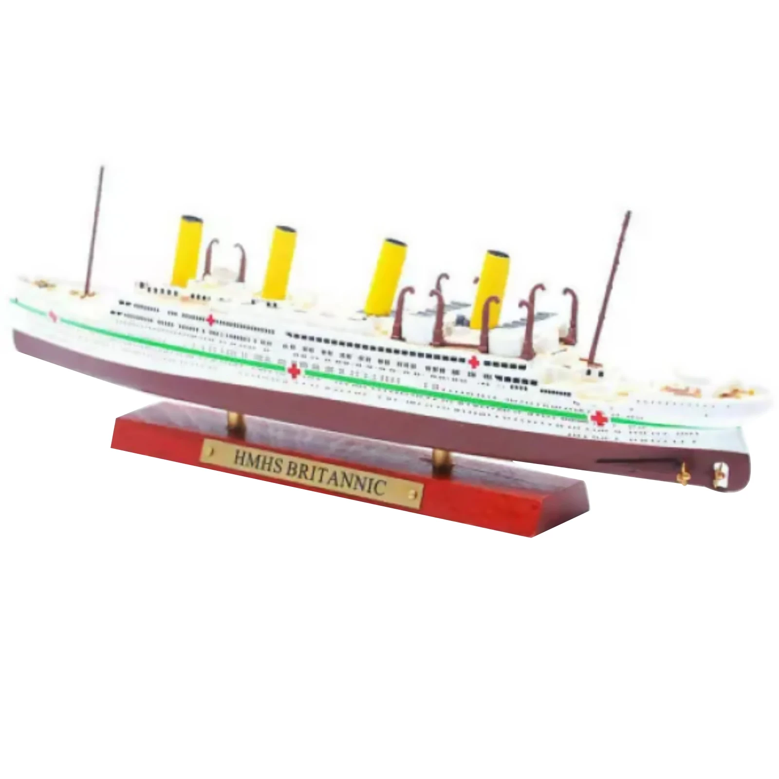 

Alloy Metal 1/1250 Scale Cruise Ship Model HMHS Britannic Cruise Ship Finished Model Toys Decorations Collectible Gifts