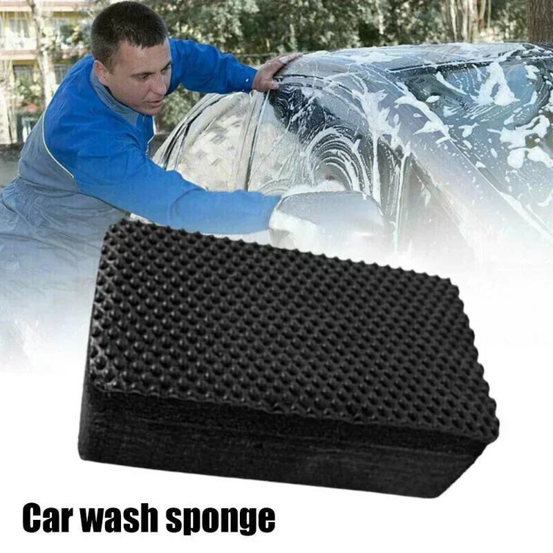 5/10pcs Car Wash Magic Clay Bar Pad Decontamination Sponge Block Cleaner Cleaning Eraser Wax Polish Pad Nano Scrubing Sponge view 3