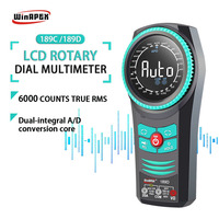 Winapex 189C Rotary Dial Multimeter AC/DC NCV LED Test Backlight Adjustable 6000 Counts Multimeter Home Appliance Repair Tools