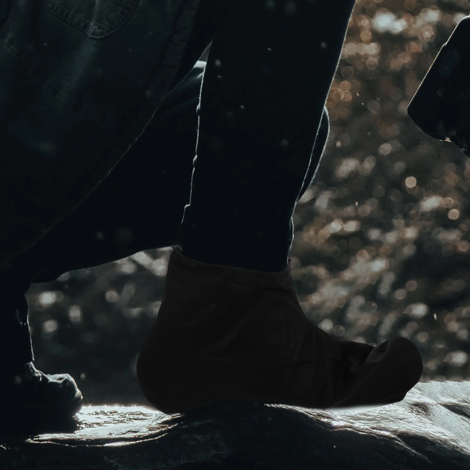 1 paio di copriscarpe impermeabili copriscarpe in silicone elastico antiscivolo scarpe antipioggia protezione copriscarpe da ciclismo per escursionismo all'aperto