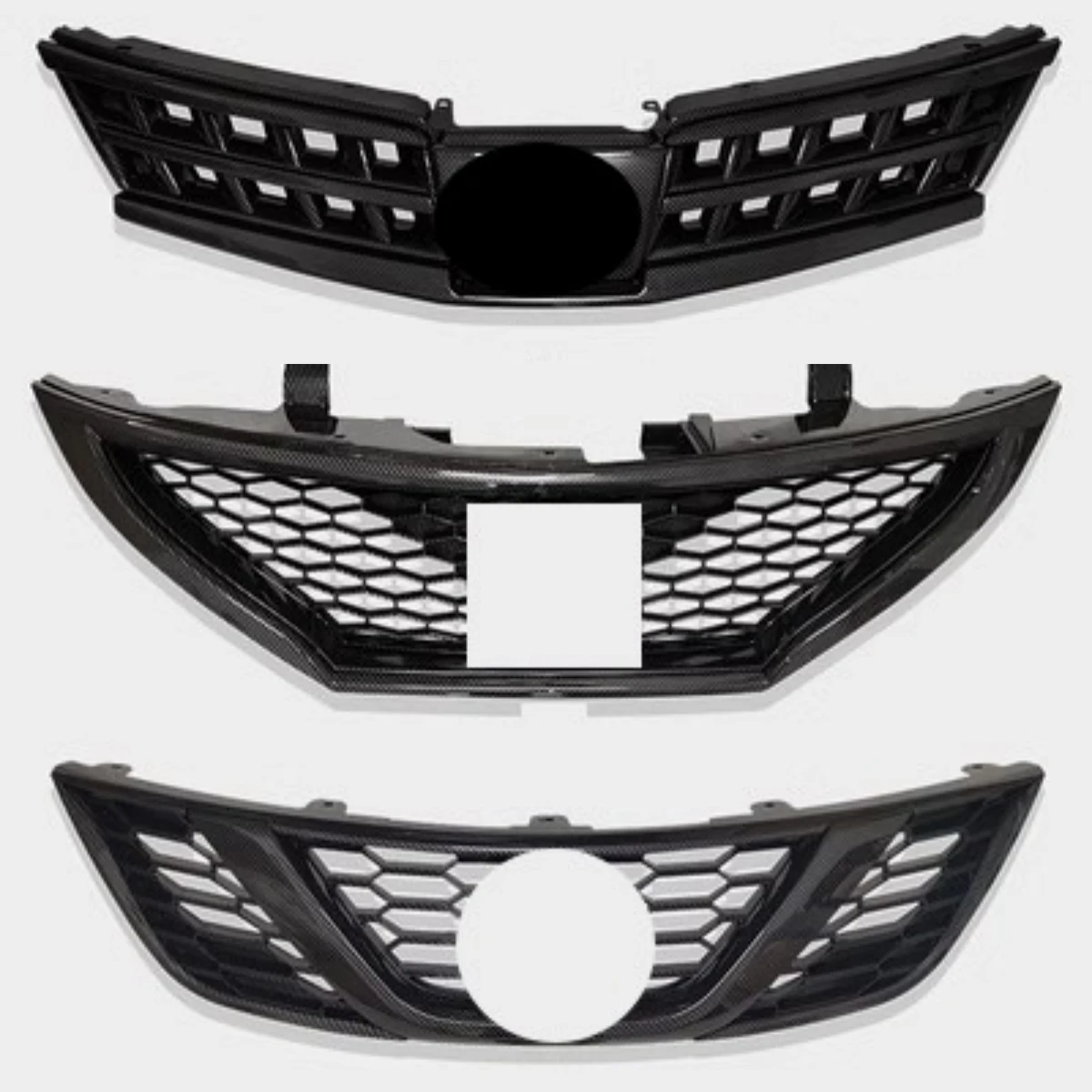 Grill Mask Grid Radiator Grille assembly For Nissan Tiida Latio 2008-10 2011-15 2016-19 modified Auto Accessories