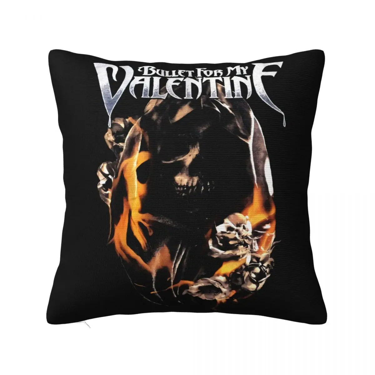 Bullet For My Valentine Black Large Bay Island Adult Design Solid Color Cheap Price Brand New Pillow Case