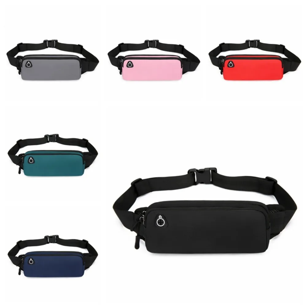 Waterproof Sports Waist Bag Oxford Fabric Hidden Pouch Fanny Pack Large Capacity Multicolor Exercise Waist Bag Outdoor Exercise