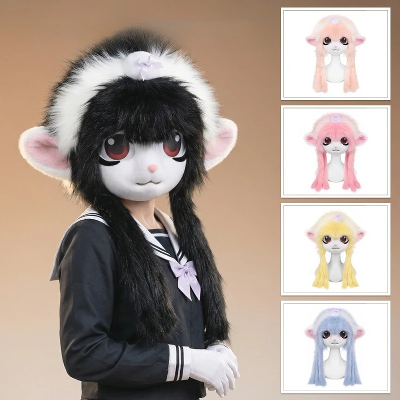 furui-disfraz-de-bestia-cabeza-de-animal-hecha-a-mano-serie-kig-peluche-adorable-de-cordero-accesorio-de-cabeza-de-bestia-para-cosplay