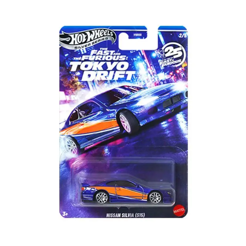 Hot Wheels 1:64 Diecast Nissan Silvia Car Model Metal Toy