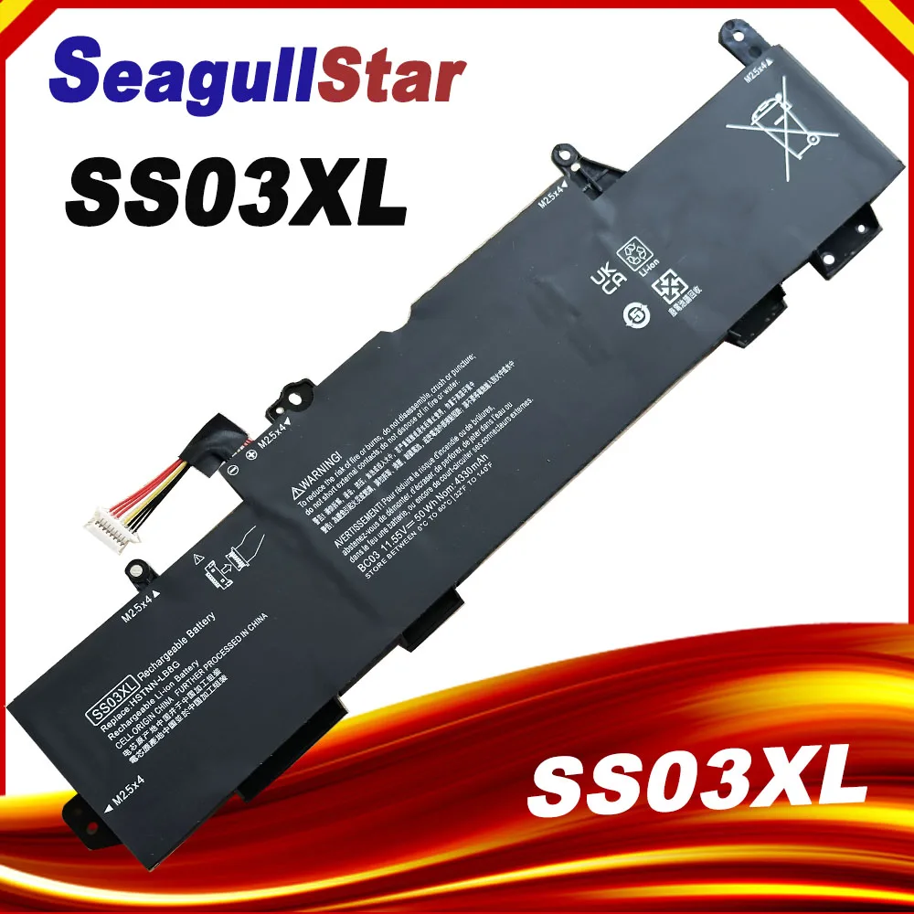 New SS03XL Laptop Battery For HP EliteBook 735 745 830 840 846 G5 G6 MT44 MT45 ZBook 14U G5 HSTNN-LB8G 932823-2C1 IB8C DB8J