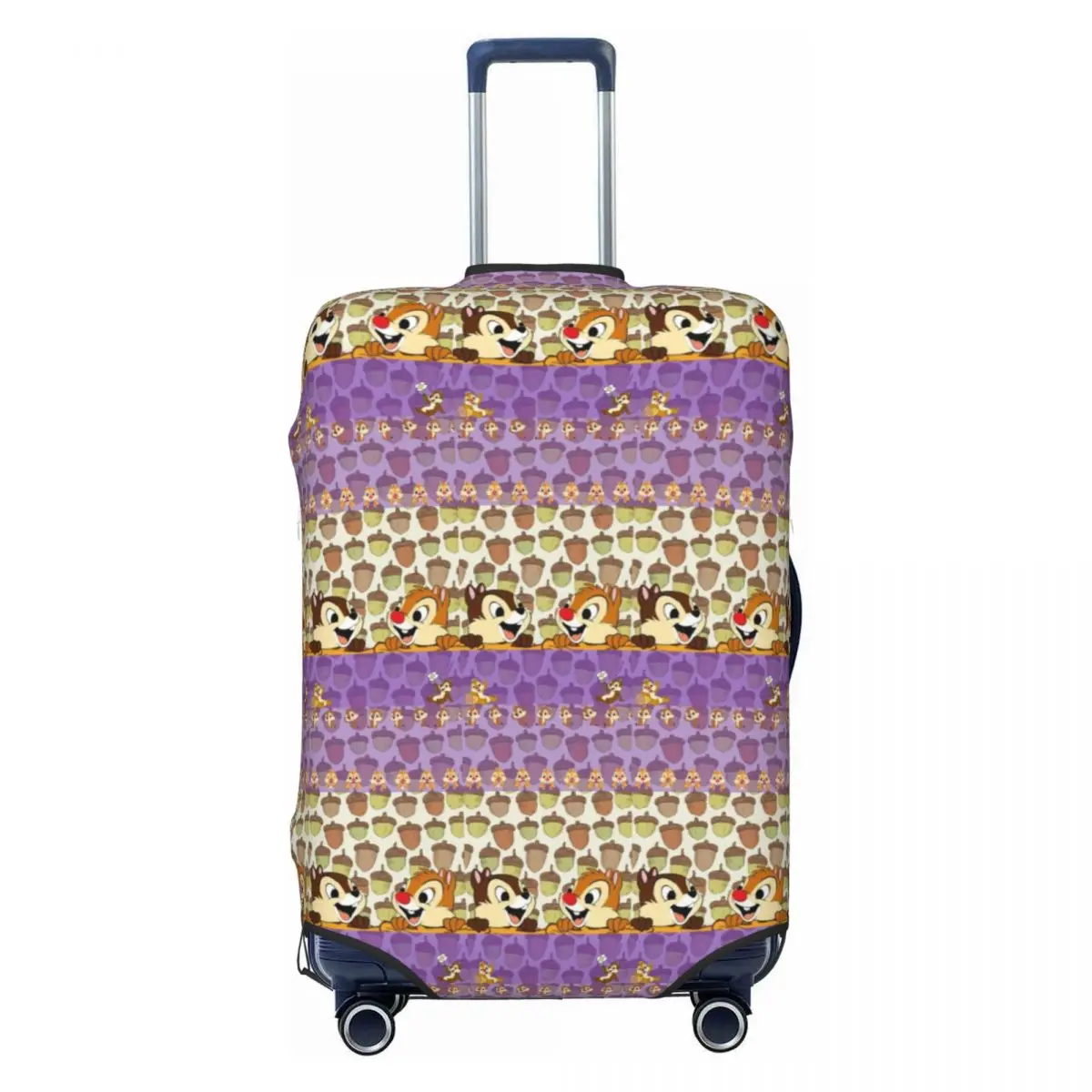 

Custom Funny Cartoon Chip And Dale Luggage Cover Cute Suitcase Protector Covers Suit For 18-32 inch