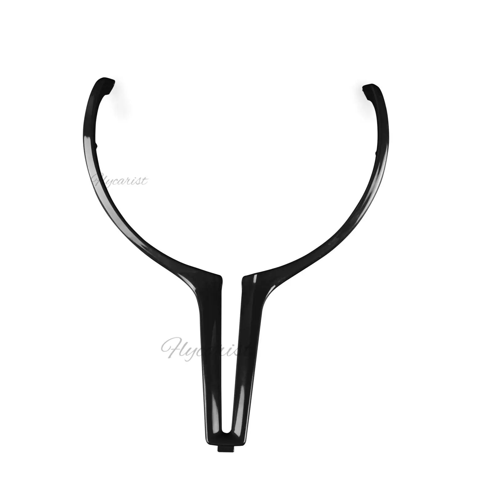 Black Steering wheel cover Inner Trim For BMW M2 F87 M3 F80 M4 F82 F12 X5M X6M image 5