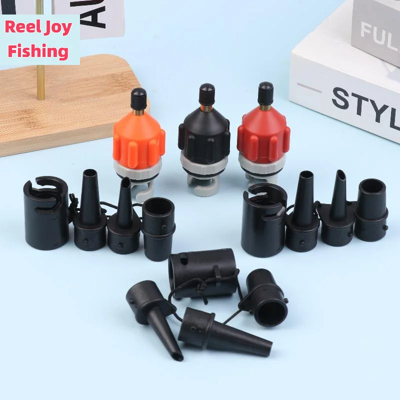 【Luftventiladapter für SUP-Boards, aufblasbare Pumpenadapter, Paddelboot, Kajak, Luftventilpumpe, Reifenluftanschluss, Kombi-Set】