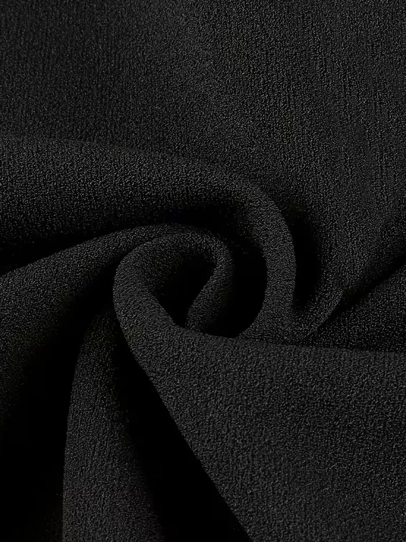 Damen-Cocktailkleid mit Herzausschnitt, Spitze, 3/4-Ärmeln, knielang, einfarbig, Swing-Stil – Detail 3