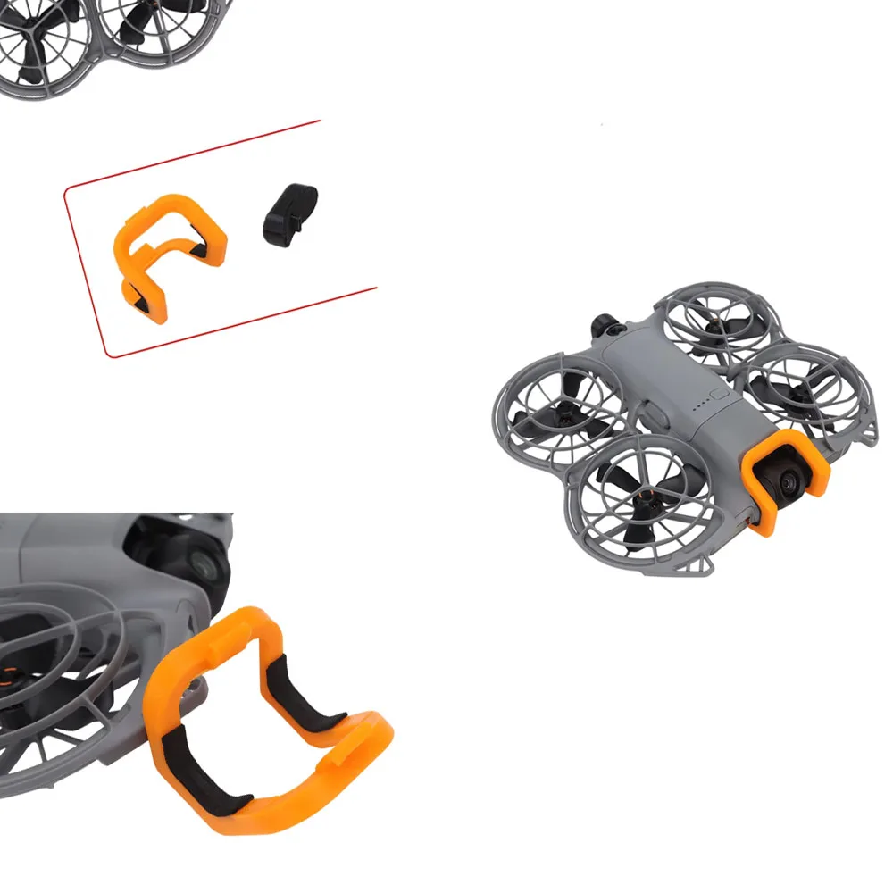 

Scratch-Resistant Bumper for DJI NEO 2 Front and Rear Bumper Protector Kit Impact-Resistant Drone Camera Accessories Orange