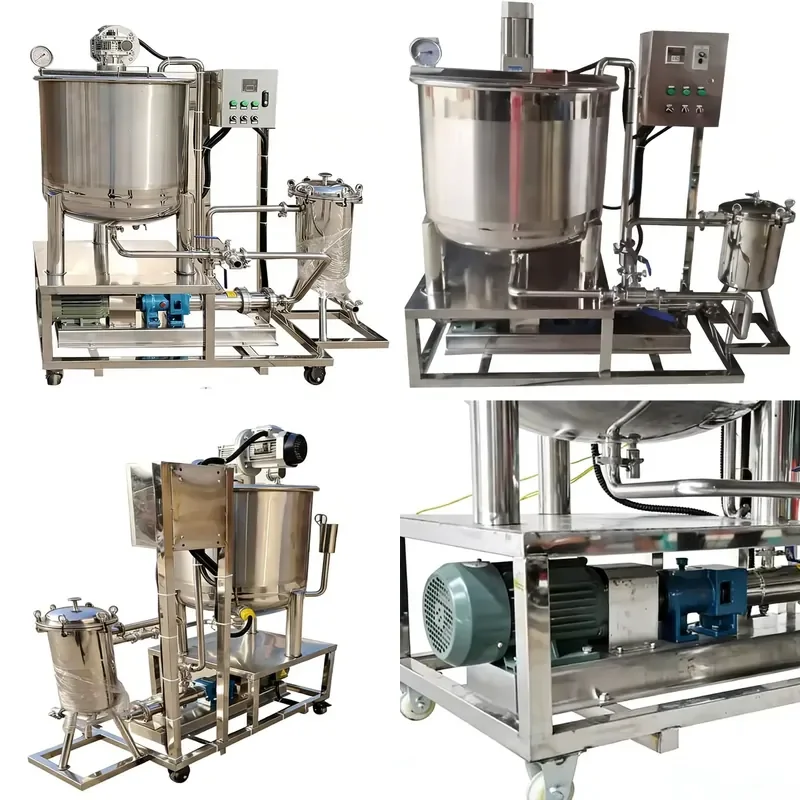 0.5 Ton Honey Mixing Filter Beekeeping Equipment Honey Processing Machine for Bee Farm Industrial Grade Stainless Steel