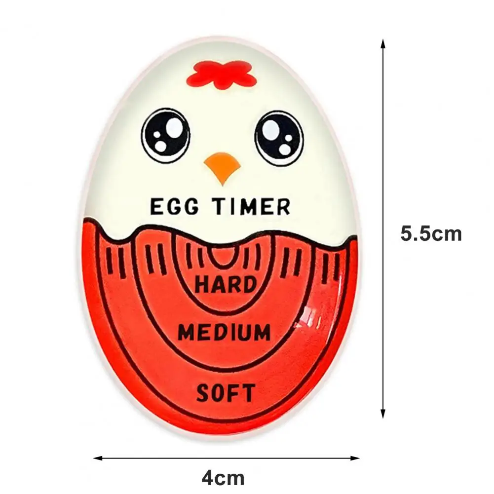 Kitchen Egg Timer Food Grade Color Changing Egg Timer for Accurate Soft Medium Hard Boiled Eggs Temperature Mini Kitchen Gadget