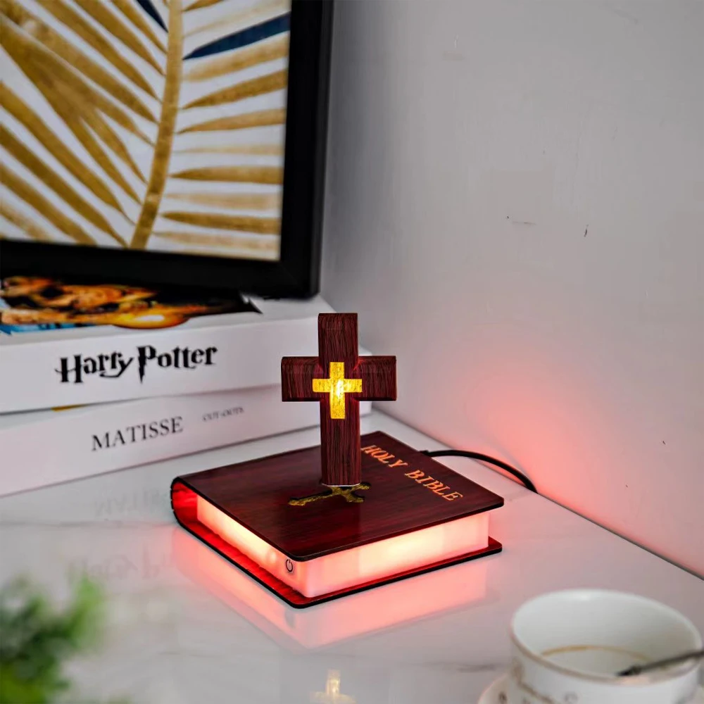 

Creative Magnetic Levitation Atmosphere Desk Lamp Floating Anti-gravity Black Home Decoration Table LED Night Light