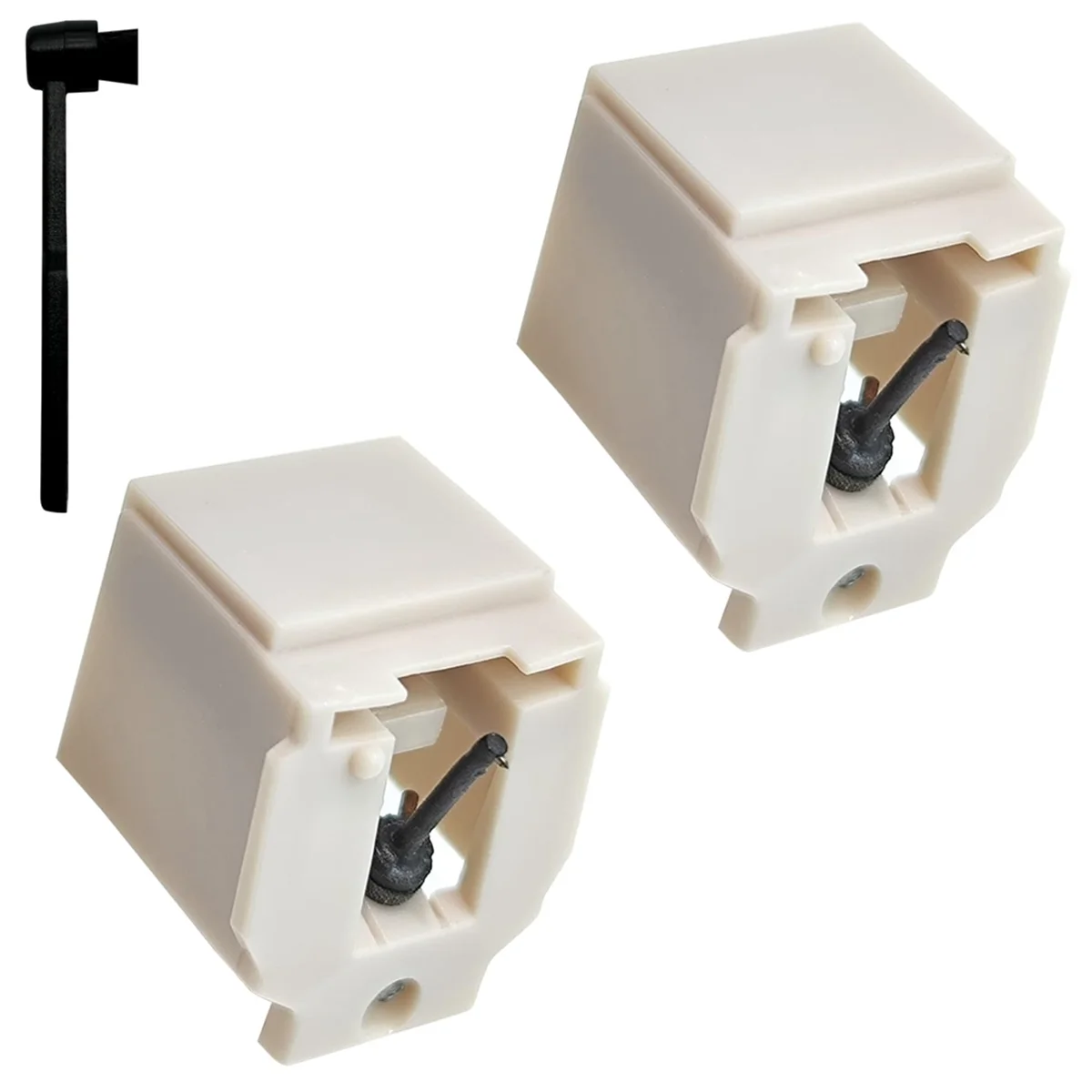 2 قطعة استبدال القلم ATN3600L مشغل تسجيلات من الفينيل إبرة ل AT-LP60 القرص الدوار الفونوغراف Platenspeler السجلات لاعب A002