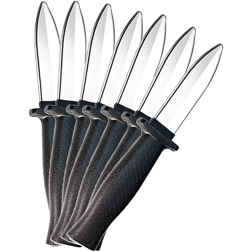 

7 Pcs Disappear Toy April Fools' Day Prop Retractable Fake Blade Toys