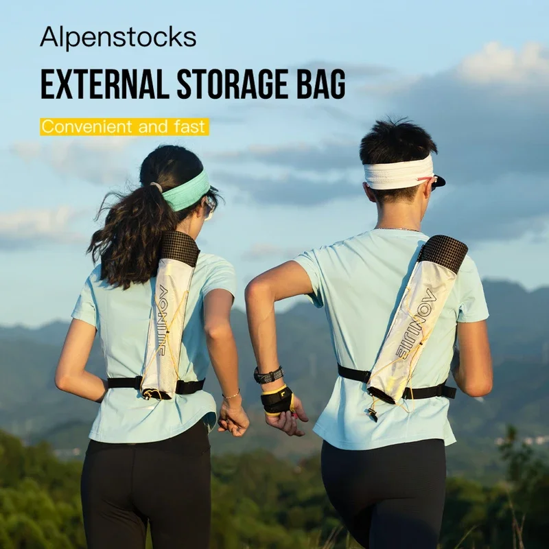 AONIJIE Walking Sticks Storage Bag Lightweight External Water-proof Outdoors Trekking Poles Hiking Climbing Stick Accessories