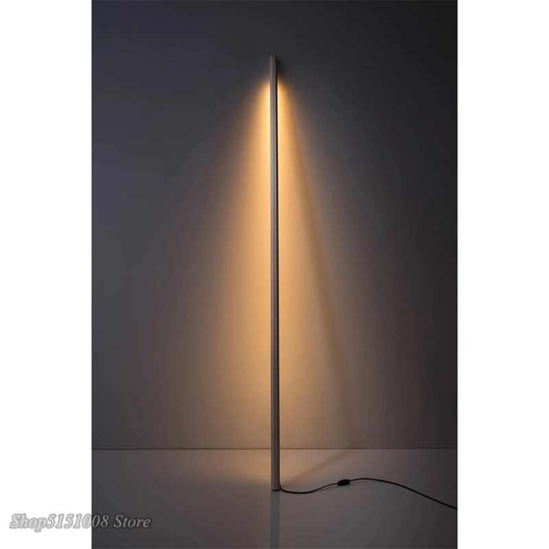 Imagem -05 - Nordic Led Vertical Standing Lamp Walnut Wood Floor Light Minimalista Light Luxury Atmosphere Living Room And Bedroom Home Decor