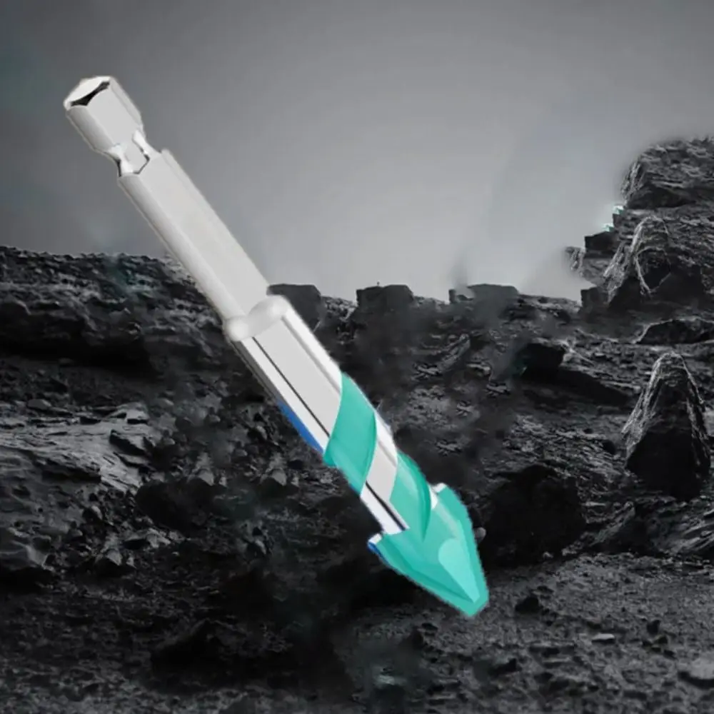 

Ultra-High Hardness Sawtooth Drill Bit Four-Edged Serrated Skewed Head Eccentric Drill Bit Hexagonal Shank 6mm to 12mm Sizes