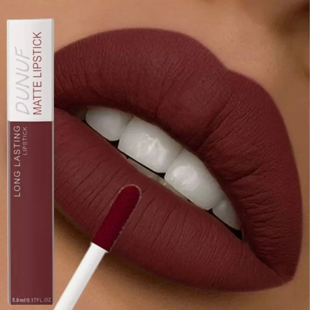 Hot 8 Color Matte Ink Liquid Lipstick Waterproof Long Lasting Lip Gloss Lip Glaze Women Girls