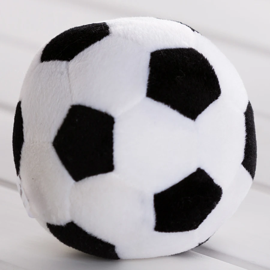 Brinquedo infantil de pelúcia, bola colorida de chocalho para futebol, basquete, beisebol e educação