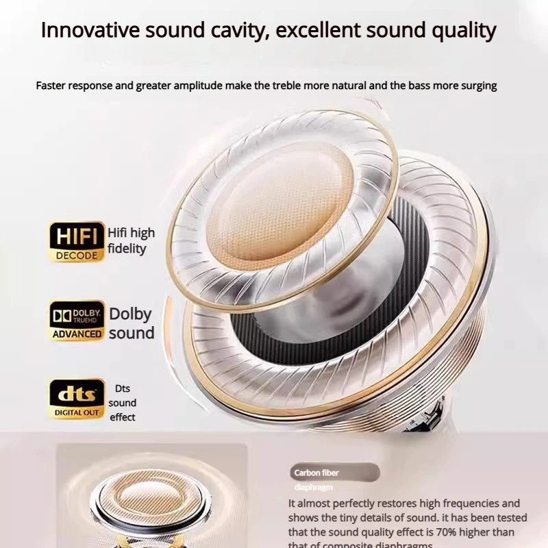 Razer سماعة رأس بخاصية البلوتوث HiFI ستيريو لعبة سماعة لاسلكية سماعات أذن رياضية سماعات بلوتوث مع ميكروفون