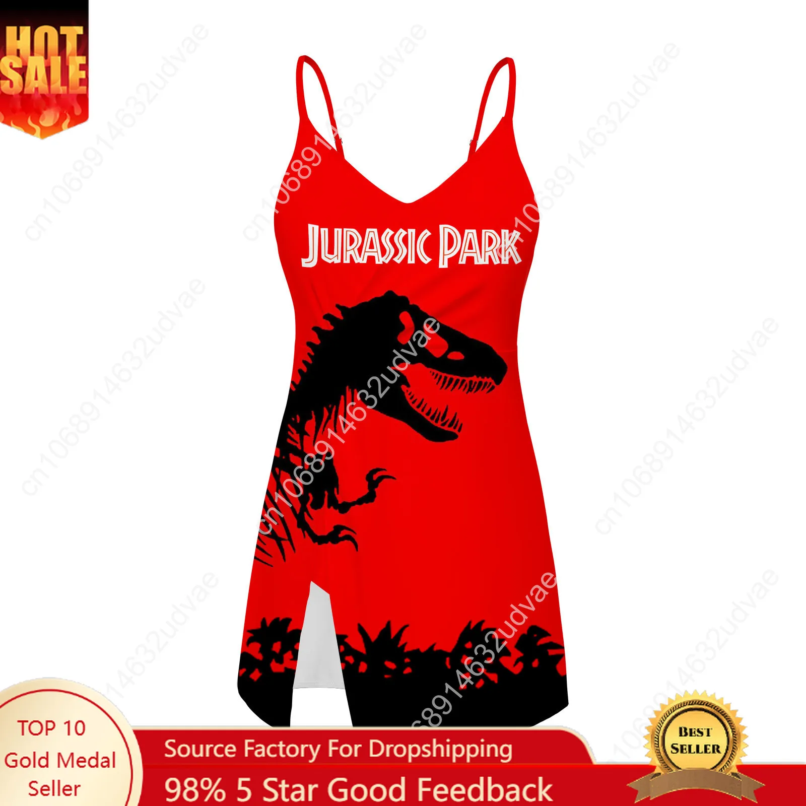 

Jurassic Park Sling Dress Swimsuit Womens Bathing Suits Personalized Fashion Swimwear Pool Party Bikini Custom Made Beachwear