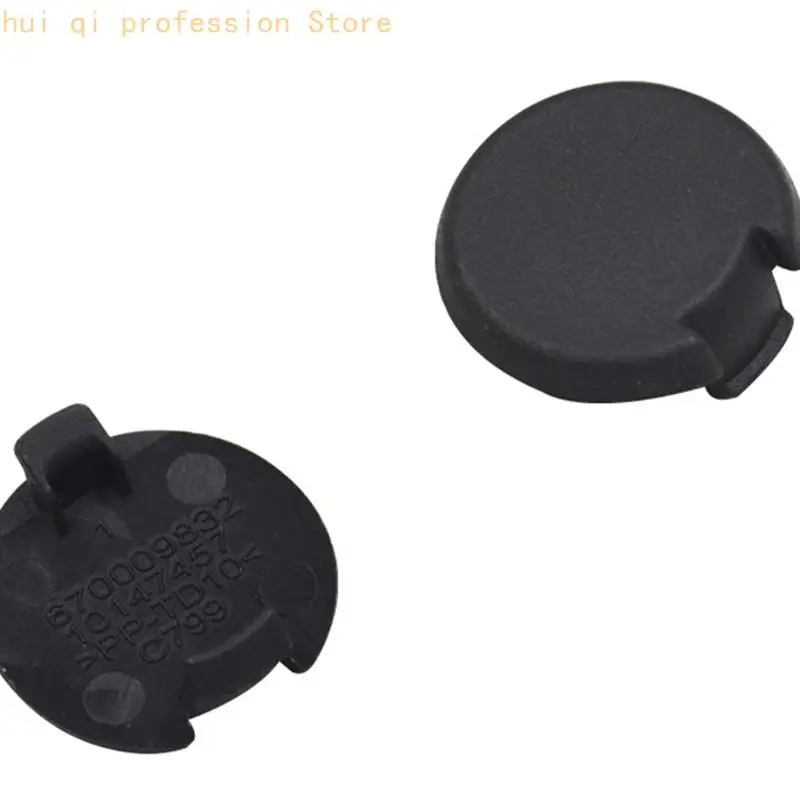 670009832 Frontstoßstangen-Abdeckkappe, schwarzes Abschlepphaken-Zierstück für die tägliche Reparatur H8WE – Detail 4