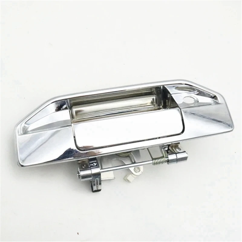 Car Tailgate Handle For Changan Hunter F70 Cargo Box Handle Rear Trunk Handle Tail Door Buckle Electroplating Handle