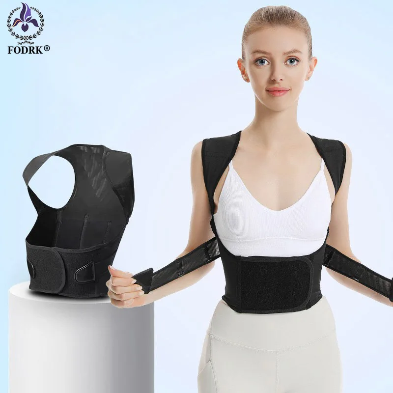 

Back Posture Corrector for Adult Physiotherapy Waist Support Strap Protector Back Belt for Women with Adjustable for Sitting