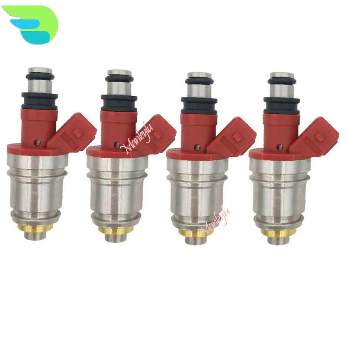 

16600-86G00 16600-86G10 JS21-1 4Pcs Fuel Injectors for Nissan Pickup D21 2.4L I4 1990-1995